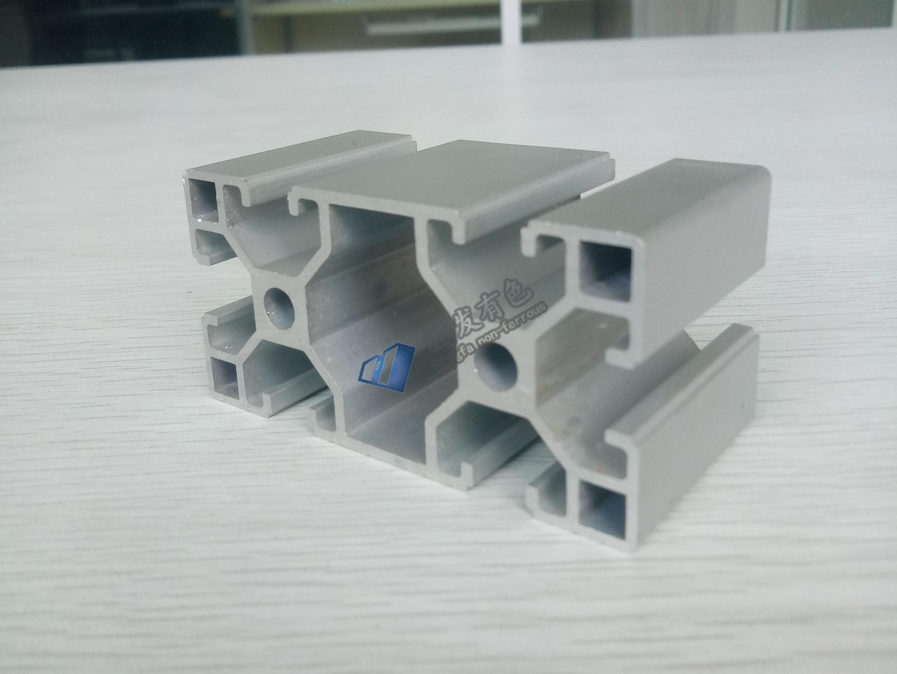 江蘇生產(chǎn)基地4080歐標(biāo)直角鋁型材 HF-8-4080E 4080歐標(biāo)流水線型材